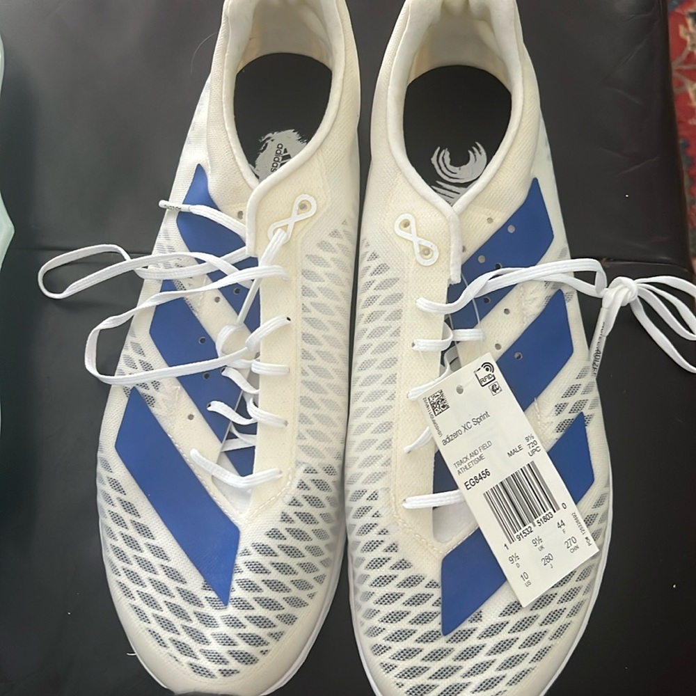 AdiZero XC Sprint size 10 men’s NWT